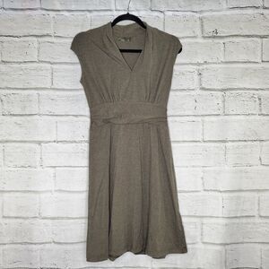 Prana Berry Dress short Sleeve organic cotton dress with banded waist XS